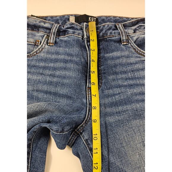 Catherine fab ab boyfriend CUT OFF 4 (4p) jeans high rise capri kut from kloth - Picture 6 of 7